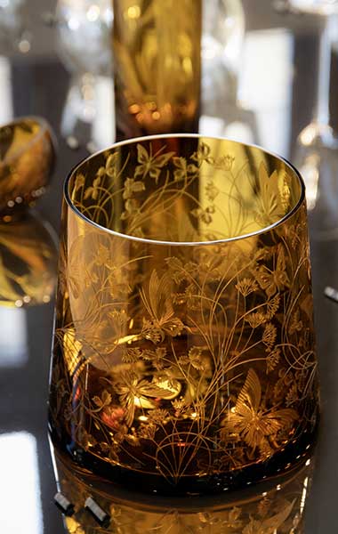 Yellow glass